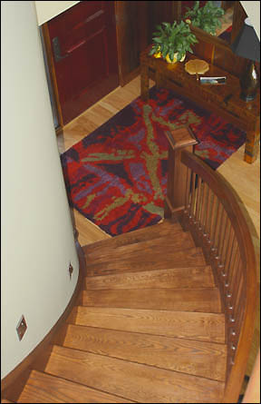 Curved staircase