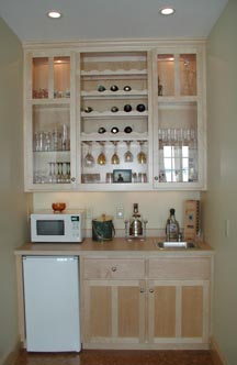 Basement bar